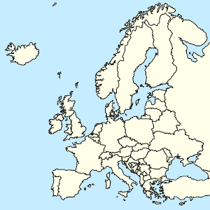 Map of Vereinte Nationen with markings for the individual supporters